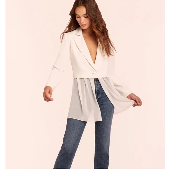 Amanda Uprichard Jonas Blazer, Size: S - Picture 4 of 14